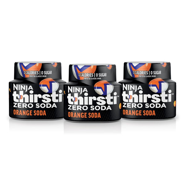 Ninja Thirsti Flavored Water Drops, ZERO SODA Orange Soda, Classic Soda Flavors,