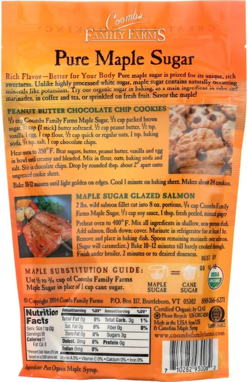 Og2 6 OZ (Pack 6) Maple Sugar