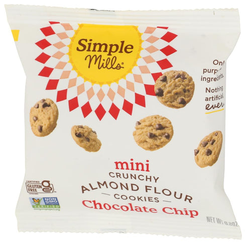 Pack, 0.8 OZ SIMPLE MILLS Mini Chocolate Chip Cookie Snack