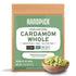 HANDPICK Green Cardamom Pods (57g / 2oz) | Large Size Green Elaichi, Pure Non-GMO Gluten Free from India
