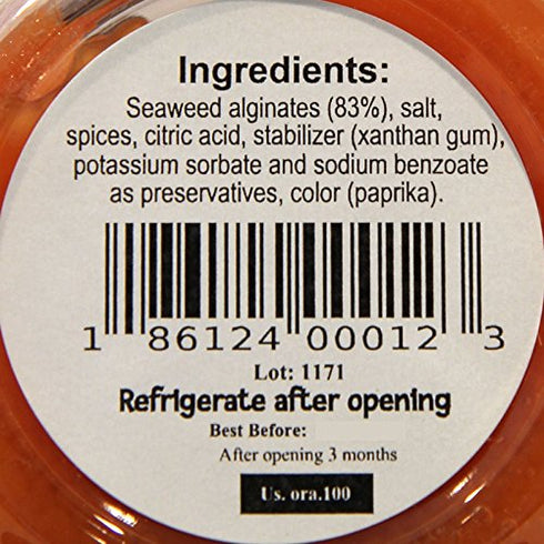 Cavi-Art 2-Flavor Pack - Vegan Seaweed Caviar - Combo