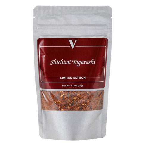 Shichimi Togarashi (2.7 Ounce) Resealable Pouch - Authentic Japanese Seven-Spice Blend with Chili Flakes, Sesame Seeds