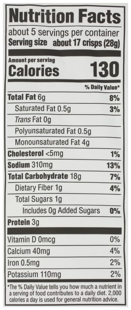365 by Whole Foods Market 5 White Cheddar Mini Rice Crisp, Ounce