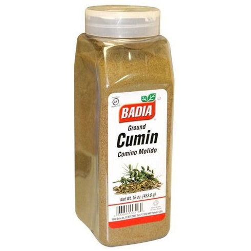 Badia Ground Cumin Seed Spice, 16 Ounce - 6 per case.