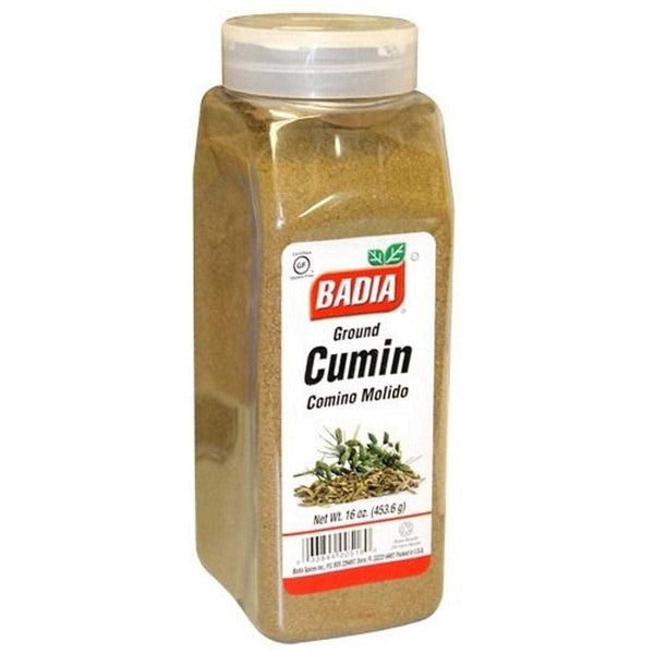 Badia Ground Cumin Seed Spice, 16 Ounce - 6 per case.