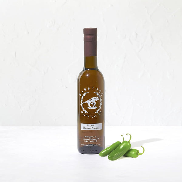 Saratoga Olive Oil Company Jalapeno White Balsamic Vinegar 750ml (25.4oz)