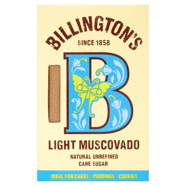 Billington's Light Muscovado Sugar 500G