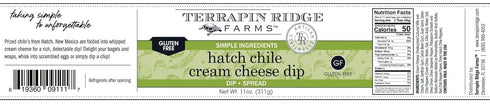 11 Terrapin Ridge Farms Hatch Chile Cream Cheese Dip Ounce Jar
