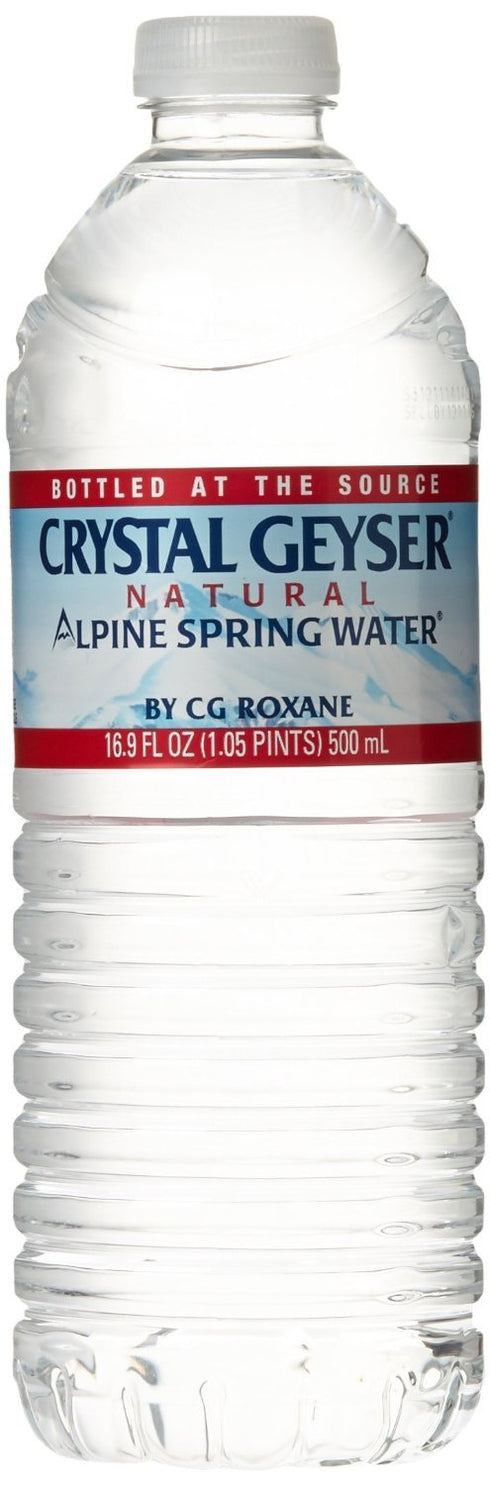 Crystal Geyser Natural Alpine Spring Water, 16.9 fl oz