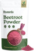 Homeda Beet Root Powder Organic | Pure Beetroot Juice (3.5 oz) Remolacha
