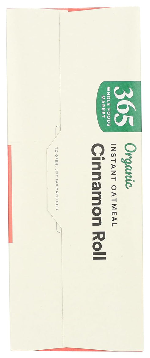 365 11.3 by Whole Foods Market, Organic Instant Oatmeal, Cinnamon Roll Flavor, Ounce