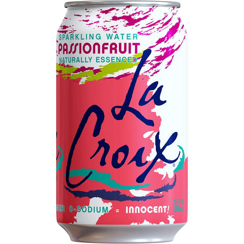 12 Oz (pack 12) La Croix Sparkling Water, Passionfruit, Fl