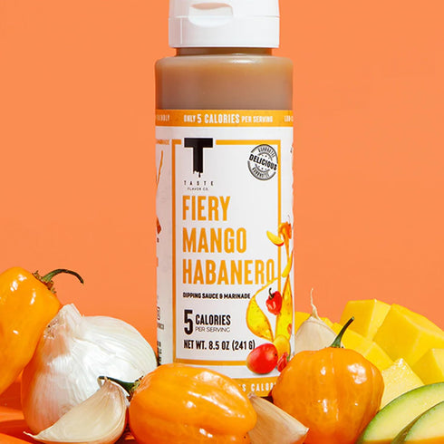 Fiery Mango Habanero Wing Sauce & Marinade - Keto & Low-Cal
