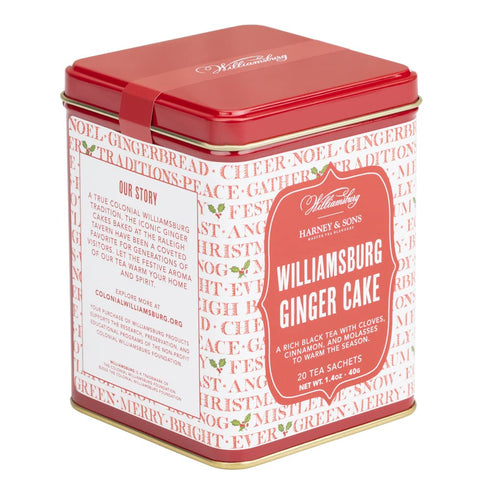 Harney & Sons Williamsburg Ginger Cake Blend | Black tea with cloves,