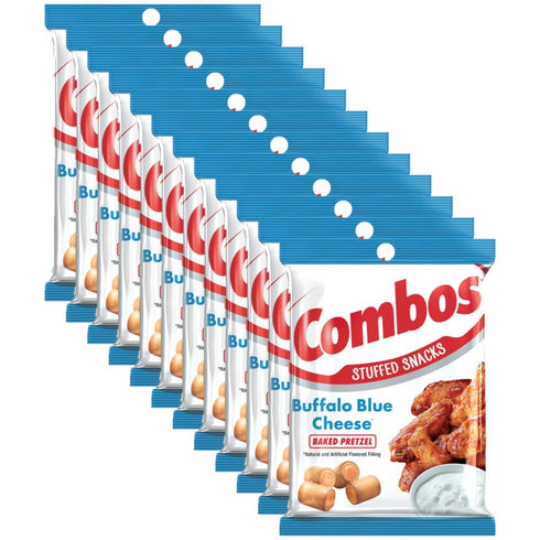 COMBOS Cheese Snacks - Buffalo Blue Cheese and Crackers Snack Packs, Baked