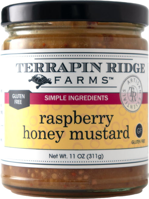 Raspberry Honey Mustard Sweet & Tangy Mustard for Sandwiches, Dips & Dressings,