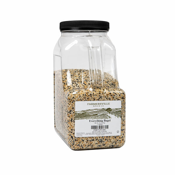 Farmersville Spice Co. Everything Bagel Seasoning, 5 lb Handle Jug, Kosher Blend
