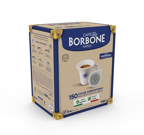 150 Count Caffe Borbone ESE Coffee Pods - Miscela Nera (Black)