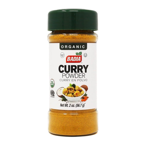 Badia Organic Curry Powder, 2 oz Aromatic & Flavorful Blend of Spices