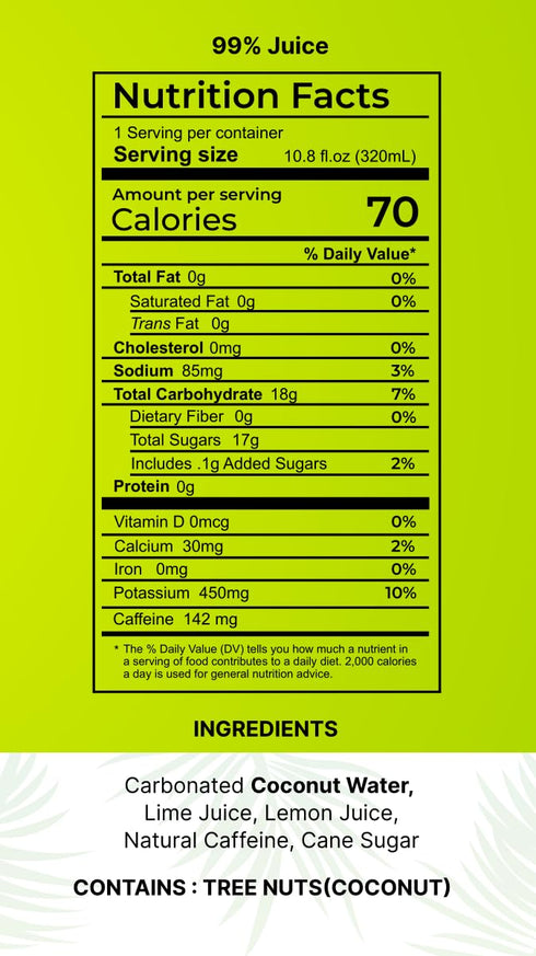4 99% Pack 12 Flova Energy Drink, All Natural, Electrolytes and Minerals from Coconut Water, Simple Easy to Pronounce