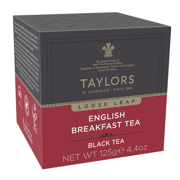 Taylors of Harrogate English Breakfast, Black Tea, Loose Leaf, 4.41 Ounce Carton