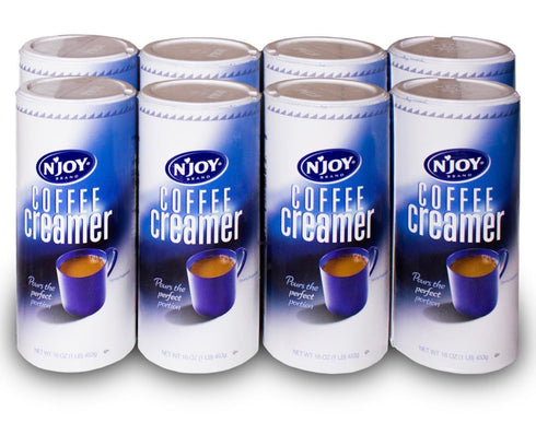 Generic Non-Dairy Coffee Creamer Powder 16 oz Canisters (Pack of 8) Kosher,