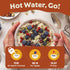 15 oz (10 Easy Morning Instant Oatmeal Mix, Organic Ingredients, Naturally Gluten-Free, No Sugar Added, Hot Cereal