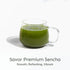 100 2.65 oz Yu Tea Organic Sencha Green Tea Powder, Servings | Rich in Antioxidants, EGCG, & L-Theanine | Pure Japanese