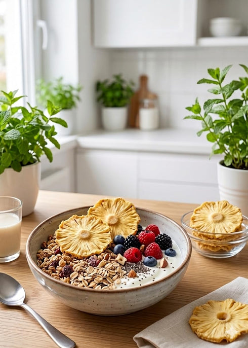 100% 3 oz (85g),Dehydrated Cokcerez Dried Pineapple Slices No sugar Added Pineapple Slices