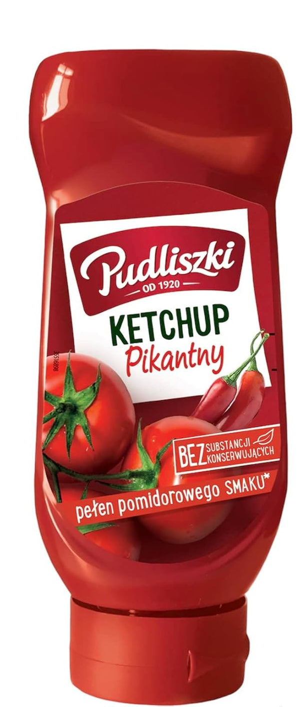 Generic Pudliszki Hot Tomatoe Ketchup 24.70oz Ketchup pikantny 700G