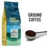 Door County Vanilla Creme Brulee DECAF Flavored Ground Coffee, Medium Roast, 10oz Bag, 100% Arabica