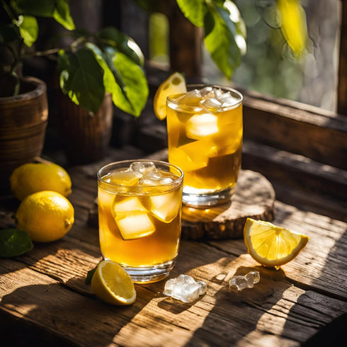 (20 The Harmony Honey Yuzu Sticks) Premium Black Tea, with Ground Ginger, Rich in Antioxidants, Vitamin C & L-Theanine