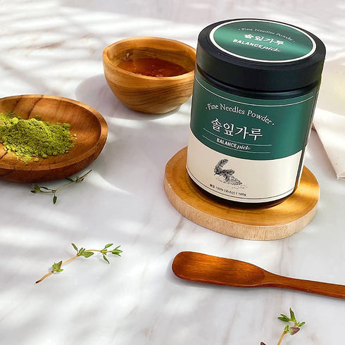 BALANCE PICK Natural Pine Needle Tea Powder - Product of Korea - ???? (100g, 3.52oz)