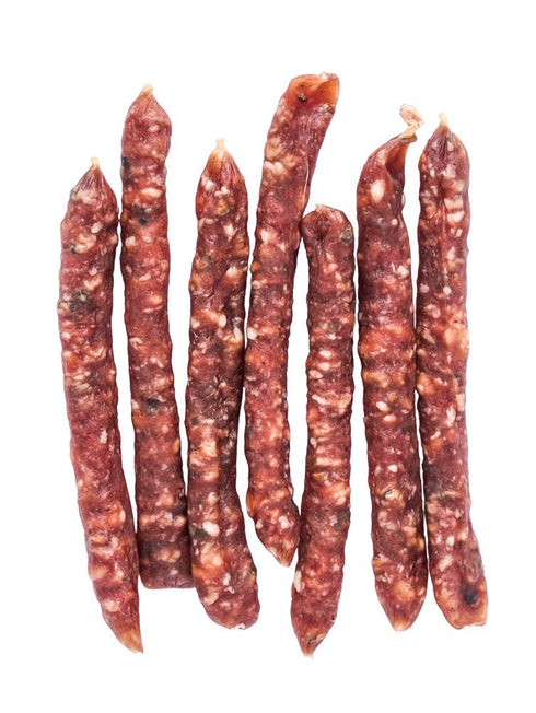 19g 2.6oz Creminelli Black Pepper Salami Mini Snacks, Humanely-Raised U.S. Pork, Keto & Paleo Friendly, of Protien
