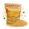 Farmer Bob's Organic Soybeans Dry - USA Grown for Soy Milk, Tofu,
