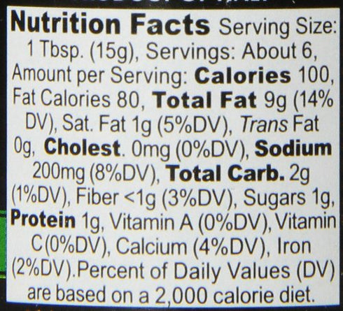 3-Ounce (Pack 2) Roland Foods Basil Pesto with Olive Oil, Specialty Imported Food, Bottle