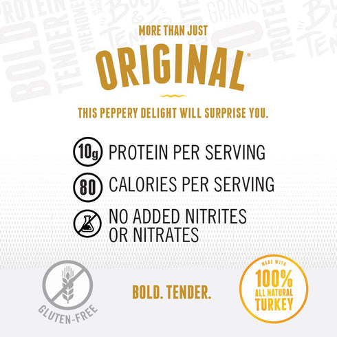 2.2 oz Perky Jerky Turkey Original, bag