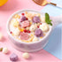 TEAERPKLAE 14.1 oz/400g Instant nutritious breakfast oatmeal Chia Seed Grain Yogurt Peach Cereals Breakfast meal oat