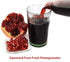 Pomegranaze 100% 33.8 Oz (2 Pack) Organic Pomegranate Juice, Glass Bottle No Sugar, No Artificial Colors, No