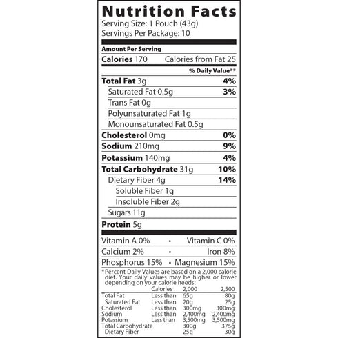 Packets, 15.1 oz 10 (Pack 1) Better Oats Steel Cut Instant Oatmeal Maple and Brown Sugar Flavor with Flax Seeds