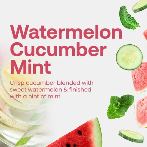 (46 oz Dr. Smoothie Refreshers Watermelon Cucumber Mint Made with Real Fruit Juice Drink Concentrate, No Artificial