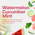 (46 oz Dr. Smoothie Refreshers Watermelon Cucumber Mint Made with Real Fruit Juice Drink Concentrate, No Artificial