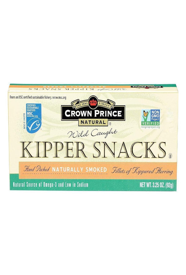Crown Prince Kipper Snack 3.25 OZ (Pack of 12)