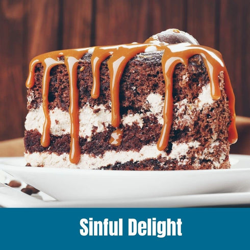 Door County Coffee Sinful Delight Flavored Ground Coffee, Medium Roast, 10 oz Bag