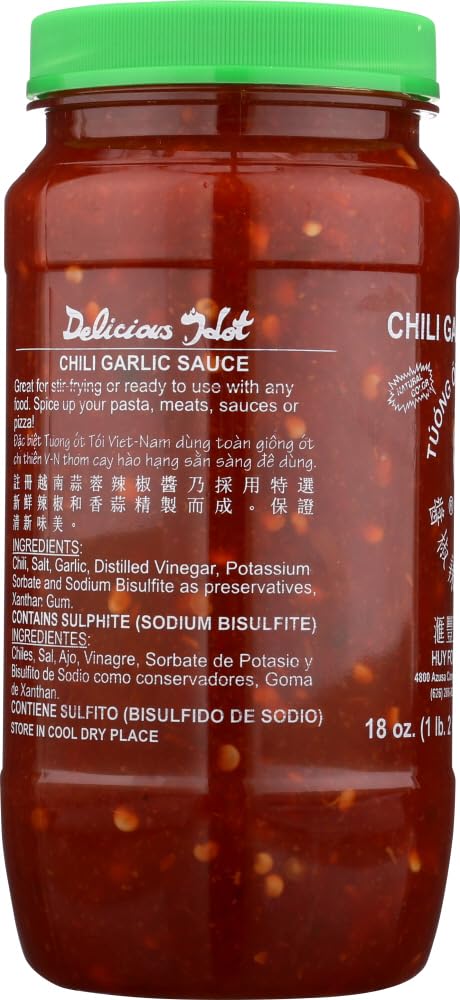 Huey Fong Chili Garlic Sauce 18 Oz
