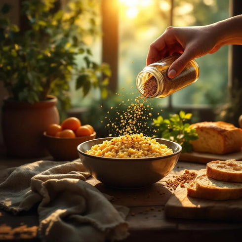 (5.12 Olive & Vine Brown Mustard Seeds, Bold Flavor, For Pickling & Cooking, Rich Tradition, Authentic Taste