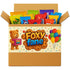 30-Count Pack 30 Foxy Fane Holiday Gift Box - Variety of Healthy Snacks & Treats