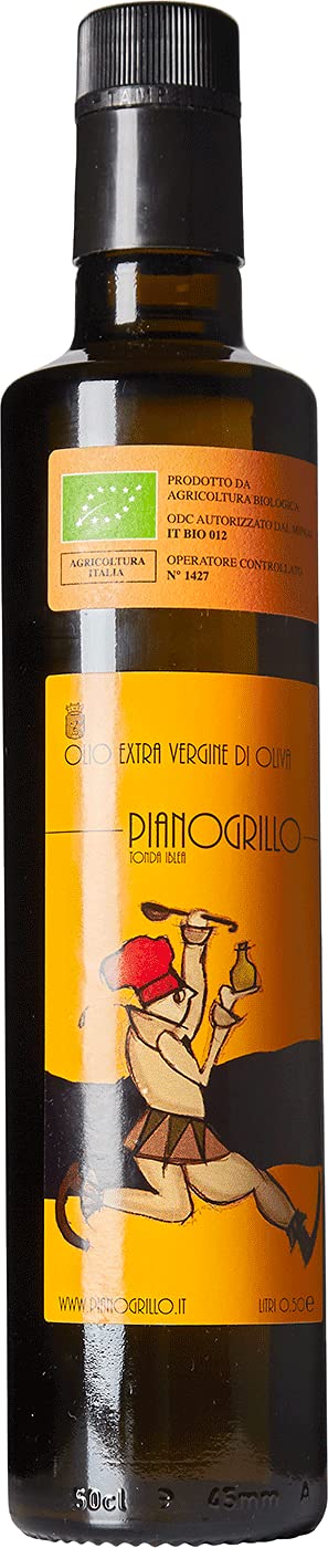 Pianogrillo Farm Extra Virgin Olive Oil - Ragusa, Sicily, Italy - 16.9