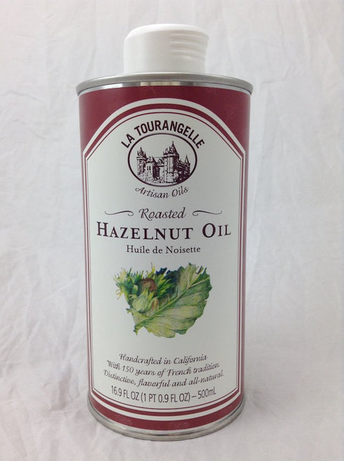 La Tourangelle Roasted Hazelnut Oil, 16.9-Ounce Unit (Pack of 3) (Packaging may