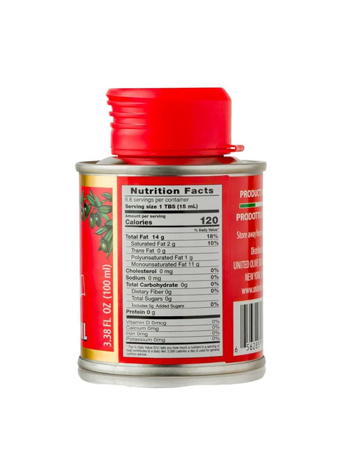 100% EVOO-Monovarietal-3.4 oz (100 ML) Partanna Robust Extra Virgin Olive Oil Bambino-Premium Castelvetrano Oil-High